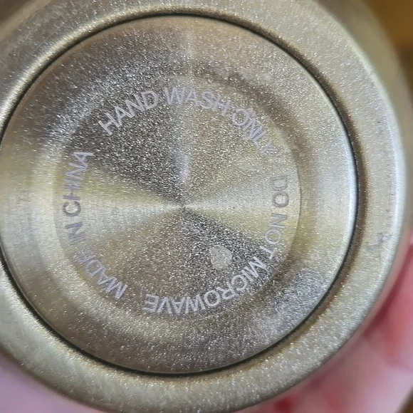 Kate Spade ♠️ Christmas “Deck the Halls” Stainless Steel Drink Tumbler W/Lid - Picture 4 of 4